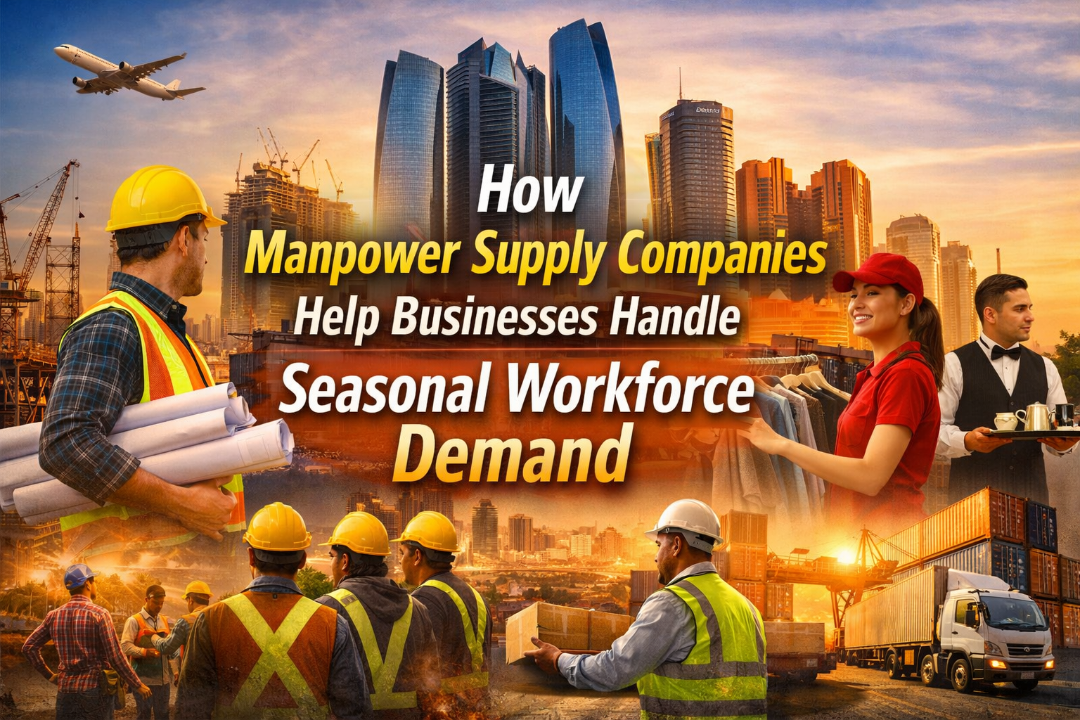 How Manpower Supply Companies Help Businesses Handle Seasonal Workforce Demand