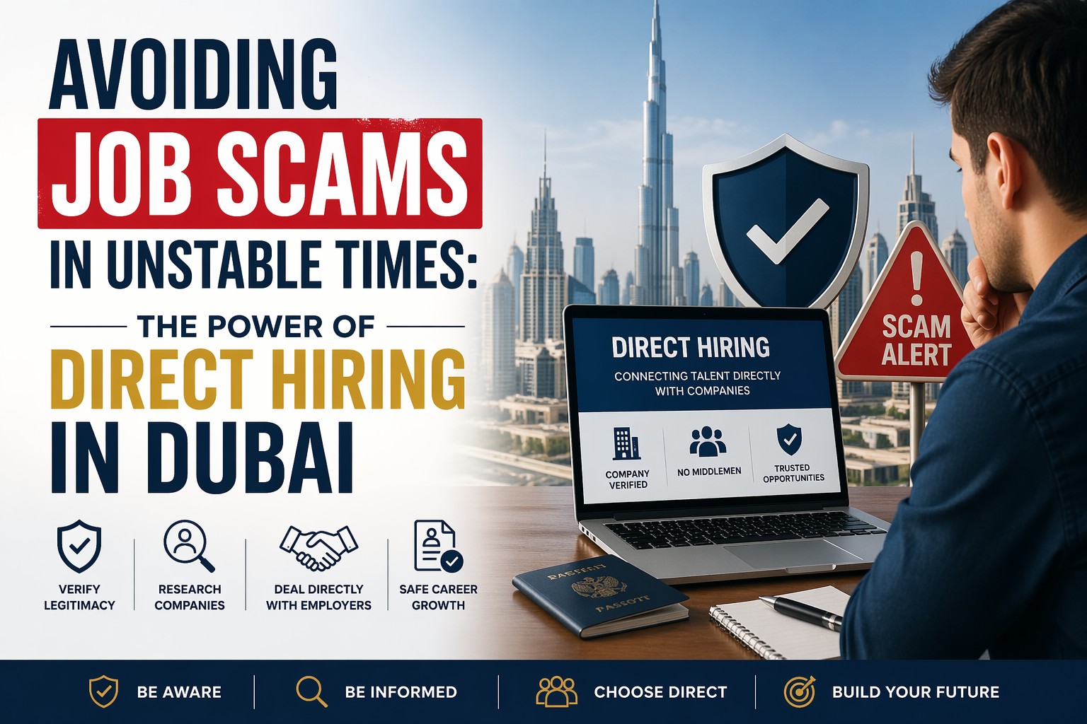 Avoiding Job Scams in Unstable Times: The Power of Direct Hiring in Dubai